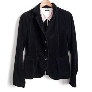 J. CREW Dark Navy Velvet Blazer